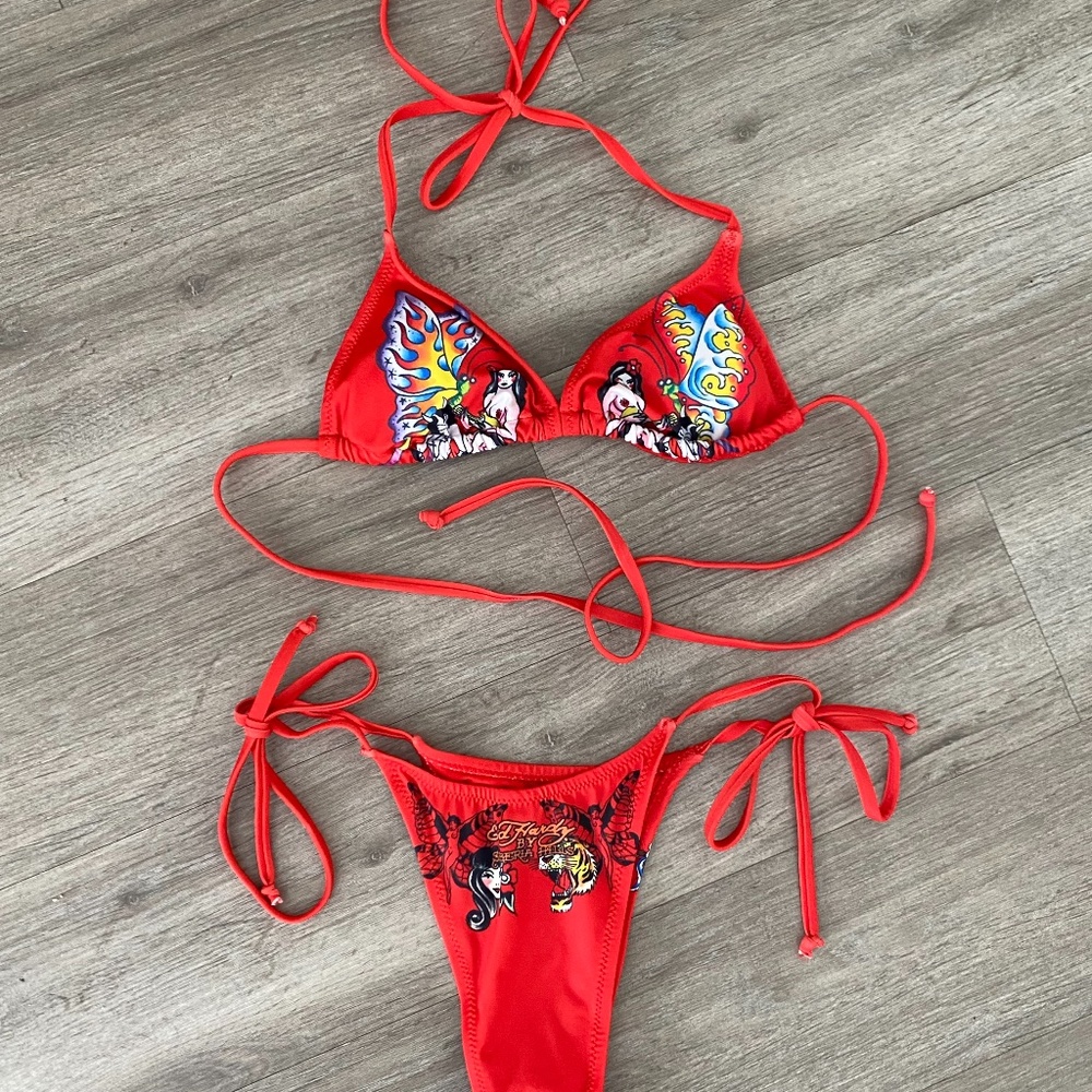 Ed hardy x Siberia hills bikini